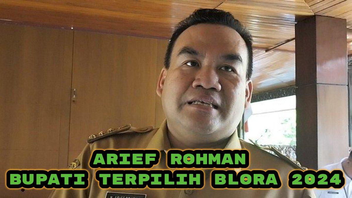 KABUPATEN TERSEPI - Bupati Blora Arief Rohman saat ditemui di Pendopo Kabupaten, Rabu (24/7/2024). Blora wilayah di Jawa Tengah dengan kepadatan penduduk paling rendah bakal dipimpin Bupati Arief Rohman.