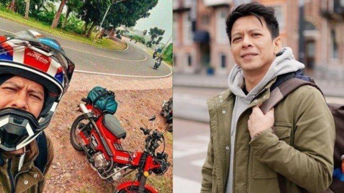 Ariel Noah mudik naik motor bebek seharga Rp 80 juta.