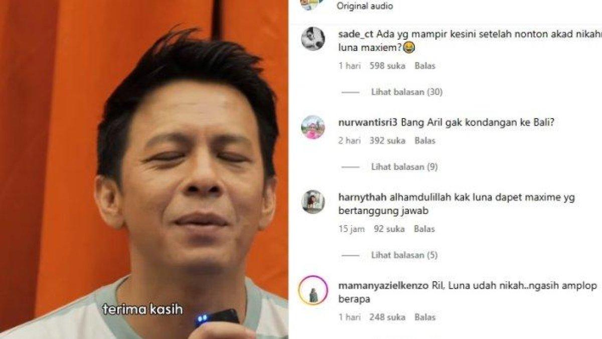 ARIEL NOAH DISINDIR: Ariel ramai disindir usai Luna Maya dan Maxime Bouttier menikah