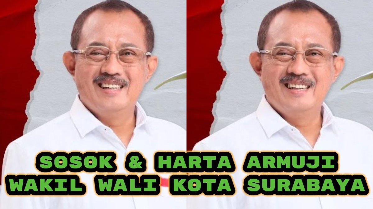 SOSOK ARMUJI - Foto tangkapan layar dari Instagram @pdiperjuanganjatim. Armuji Wakil Wali Kota Surabaya Terpilih 2024.