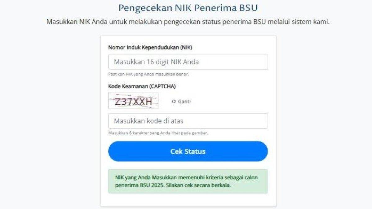 BSU 600 RIBU - Arti 'Cek Secara Berkala' yang muncul di laman Kemnaker