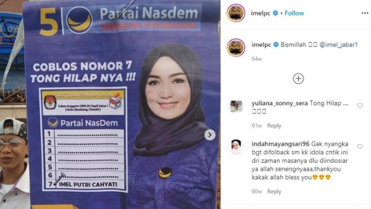 Artis Imel PC terancam gagal lolos ke Senayan.