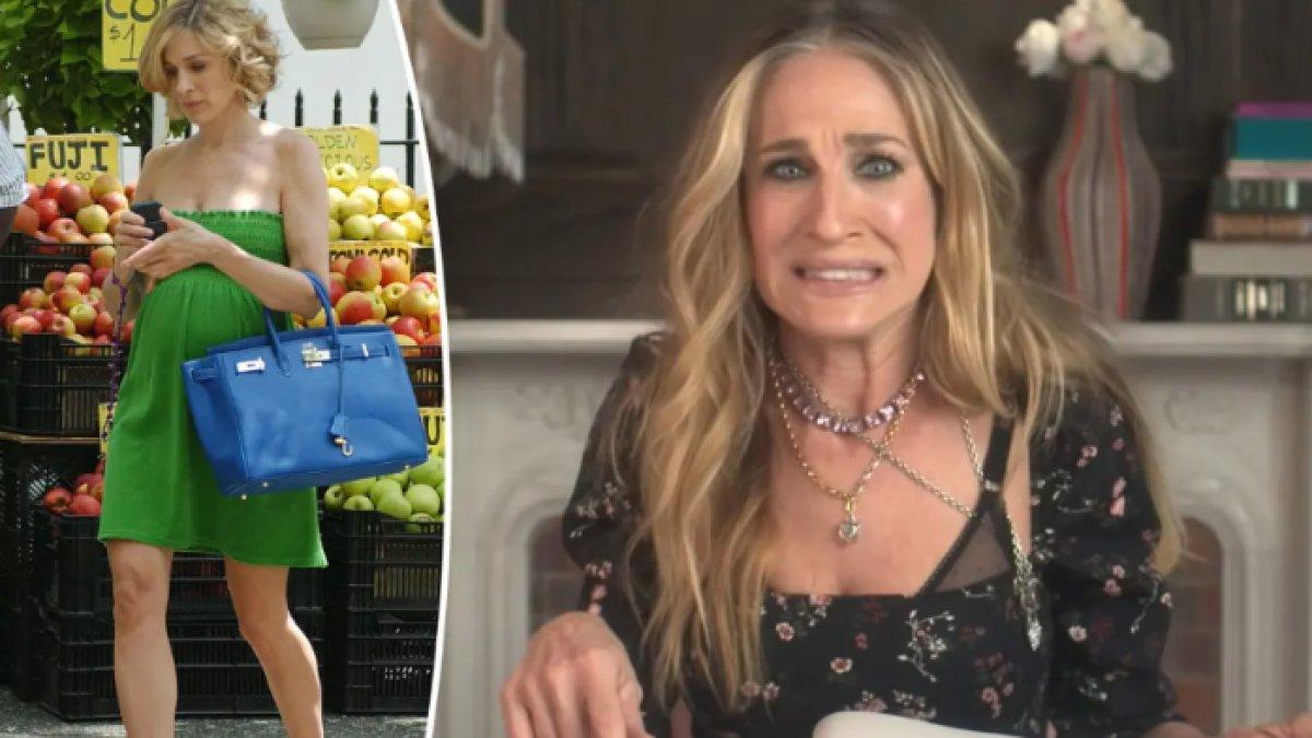 Artis Sarah Jessica Parker tak peduli dibully gegara mengenakan tas Hermes palsu, dipakai untuk menutupi perut hamilnya