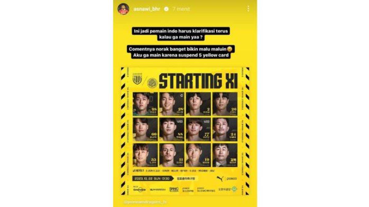 Asnawi Mangkualam malu dengan tingkah netizen Indonesia