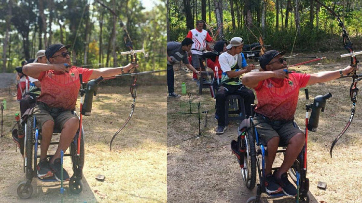 Atlet disabilitas binaan Inklusi Center Kecamatan Karanganom Bhakti Negeri