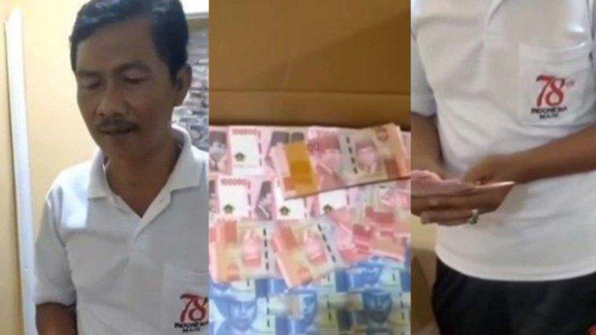 Awalnya girang temukan lima kardus berisikan uang, pria di Grobogan langsung pamer, kini lenyap misterius