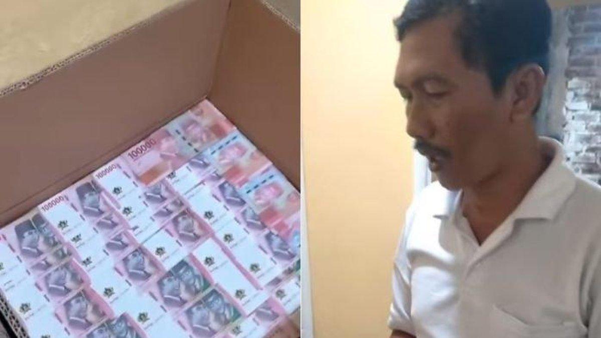 Awalnya girang temukan lima kardus berisikan uang, pria di Grobogan langsung pamer, kini lenyap misterius