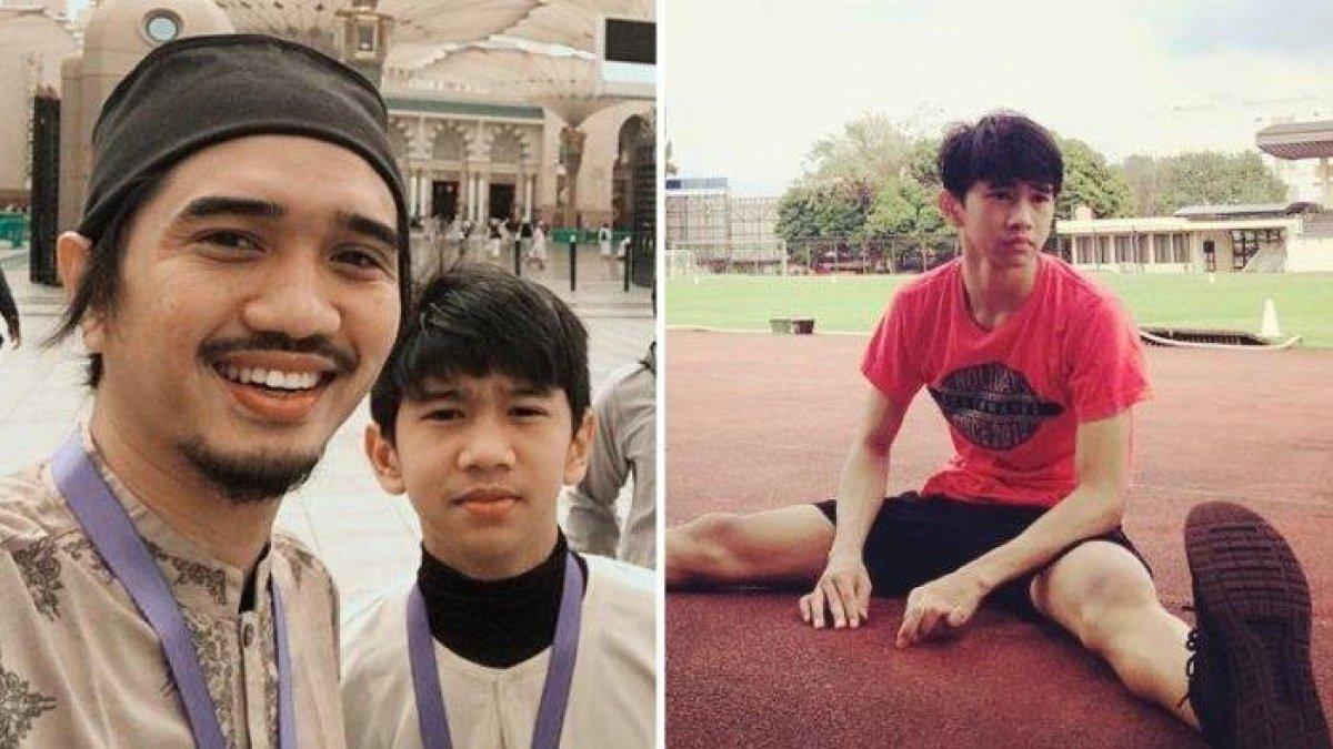 Duta Sheila On 7 bersama anak keduanya, Ayman Modjo.