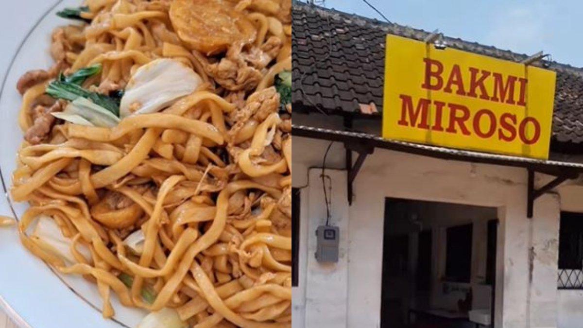 BAKMI DI KLATEN - Bakmi Miroso, bakmi legendaris di Klaten.