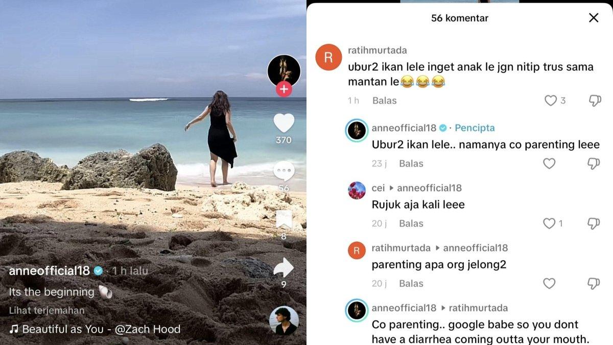 BALASAN PUTRI ANNE - Putri Anne beri balasan menohok ke netizen yang menyindirnya agar tak terlalu sering menitipkan anak ke Arya Saloka.