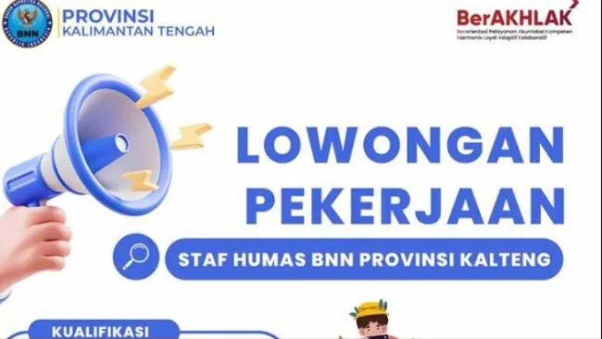 BNN Kalimatan Tengah.