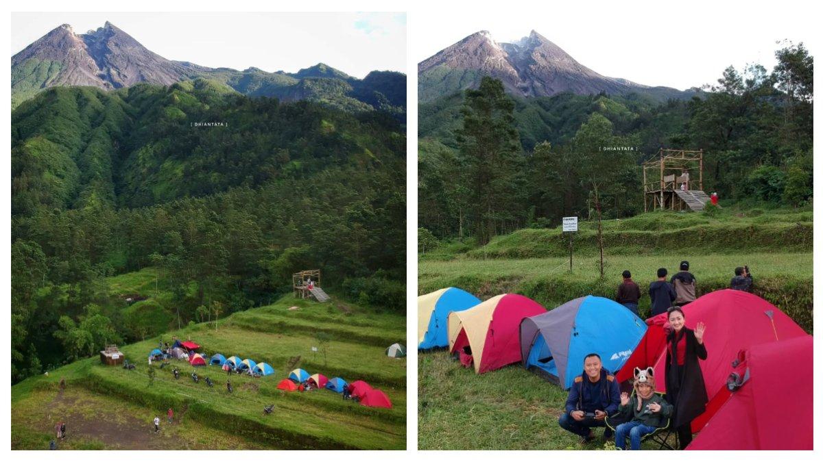 Area camping di Bukit Klangon