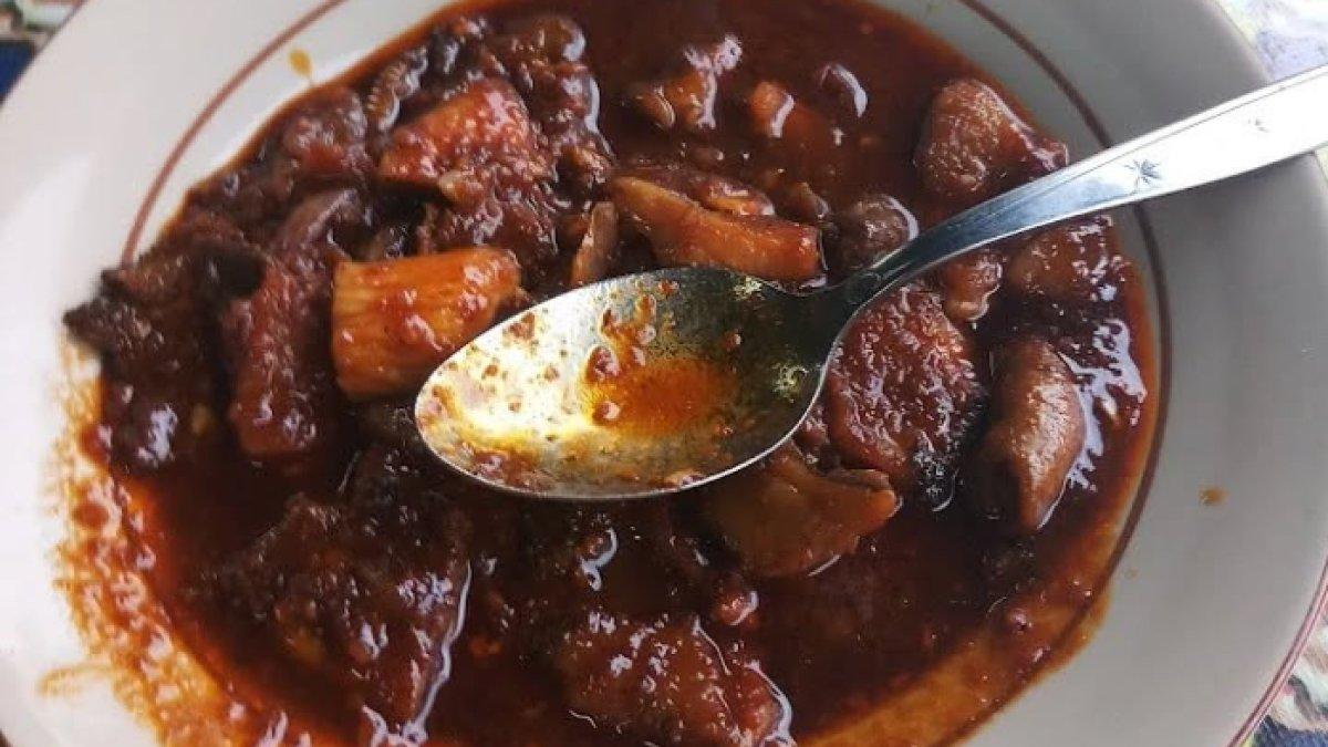 KULINER KHAS SEMARANG: Babat Gongso Hengky