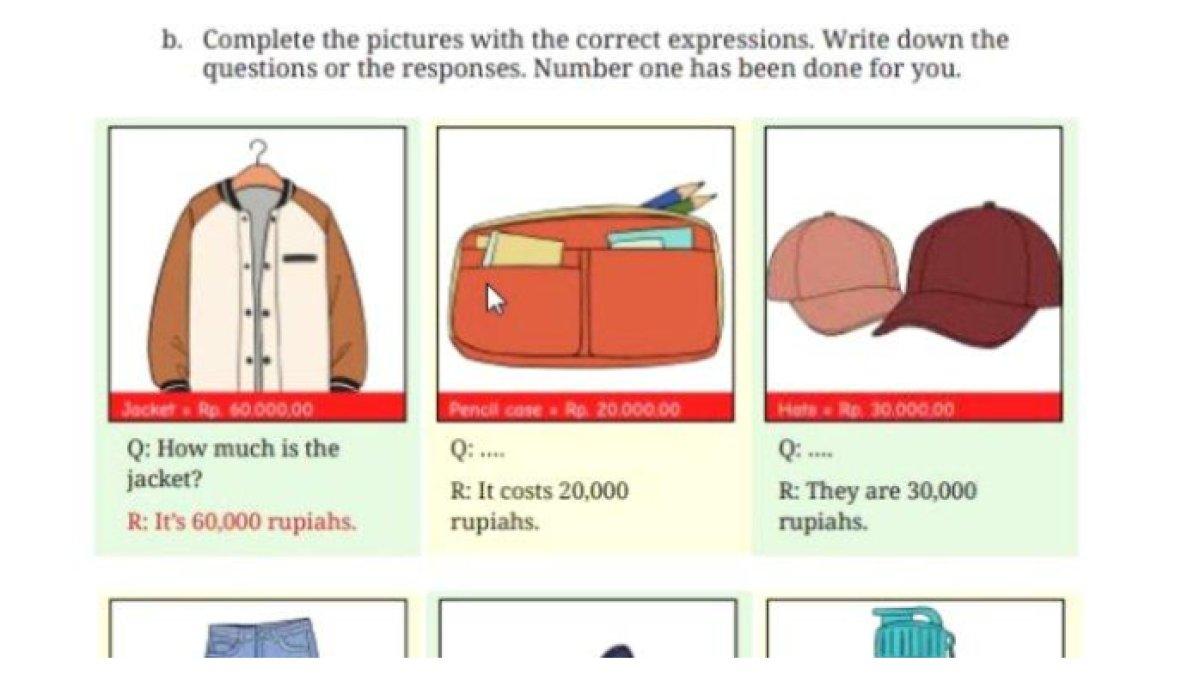 ILUSTRASI KUNCI JAWABAN: Bahasa Inggris Kelas 9 halaman 239 Kurikulum Merdeka