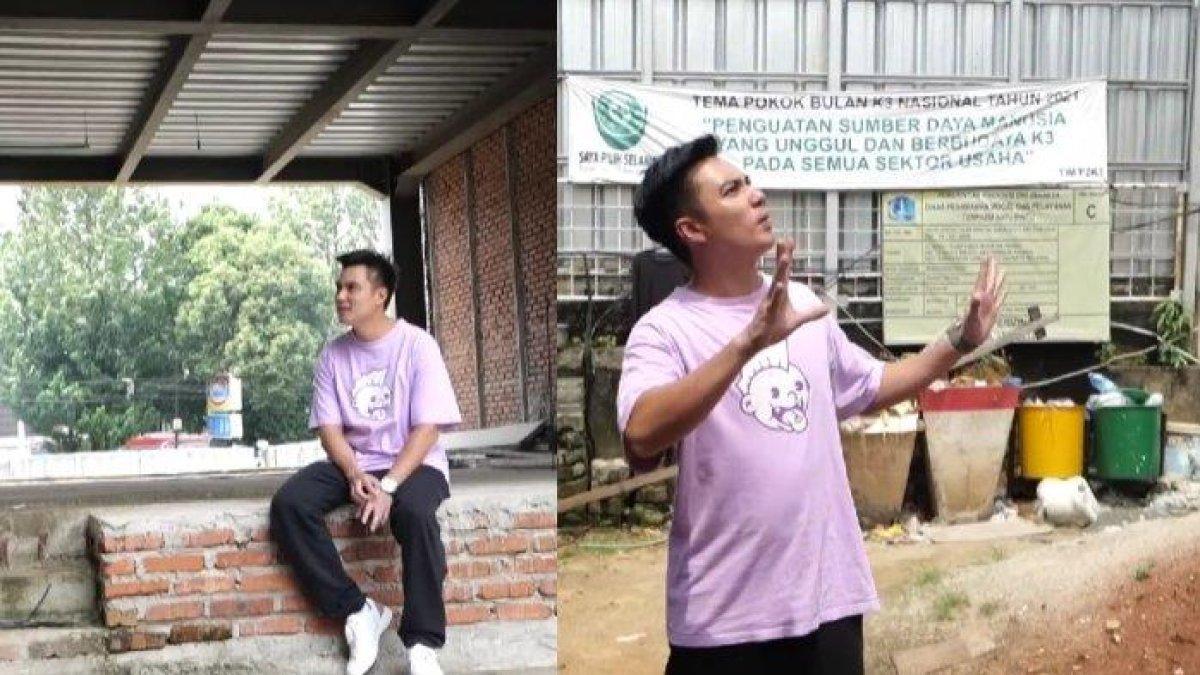 PROGRES RUMAH BARU - Baim Wong pantau progres pembangunan rumah baru di Tahun 2023. Nasib rumah baru itu kini tak diekspose, jadi sorotan saat proses cerai Baim dan Paula Verhoeven.