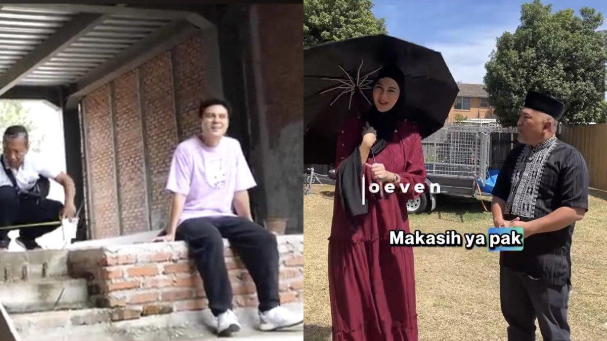 NASIB RUMAH BARU - Kolase Baim Wong sidak pembangunan rumah barunya di tahun 2023 dan Paula Verhoeven berwakaf bangun masjid di Melbourne. Nasib pembangunan rumah baru Baim Wong dan Paula Verhoeven itu kini disorot efek proses cerai keduanya.