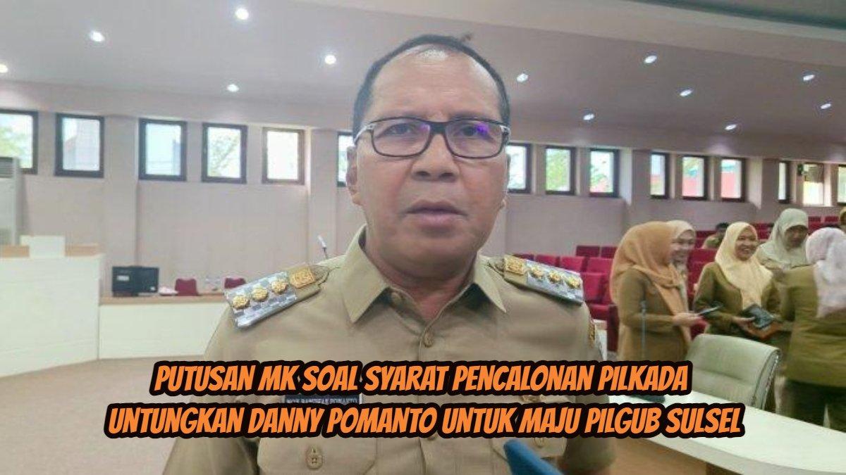 Bakal Calon Gubernur Sulsel Danny Pomanto
