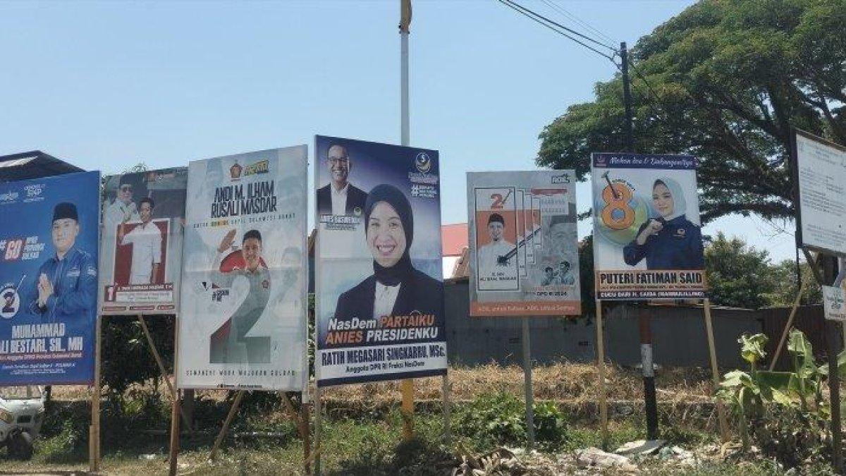 Ilustrasi baliho caleg