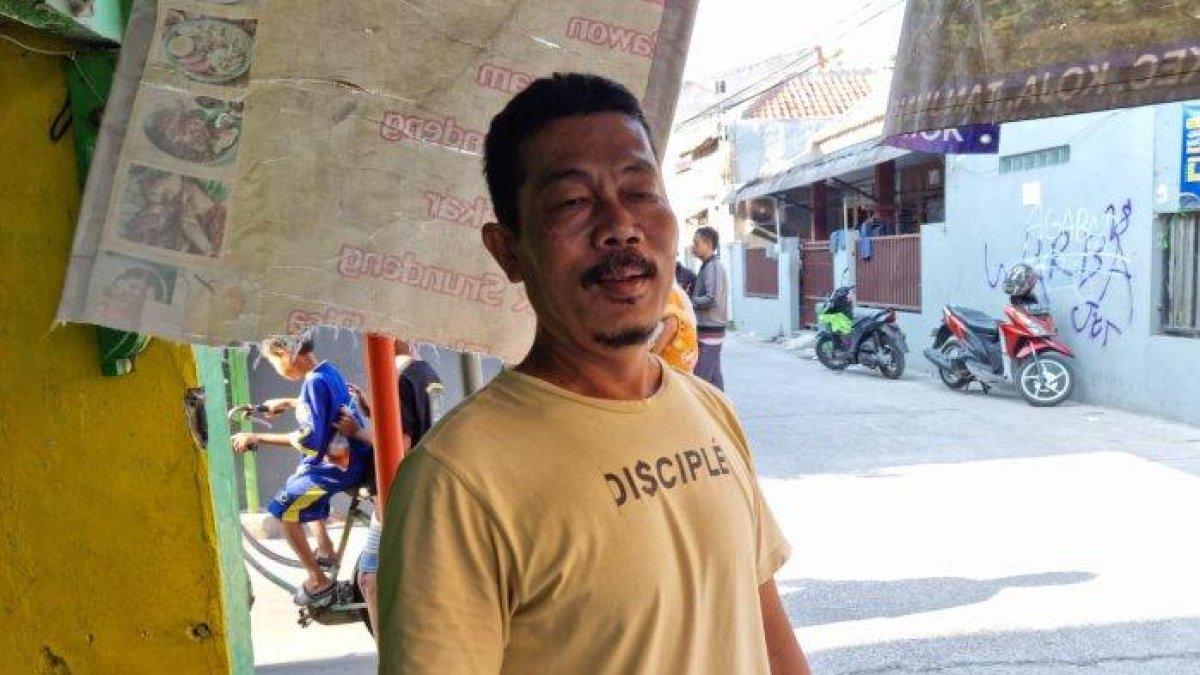 Bambang, salah satu warga yang turut menemukan kondisi jenazah