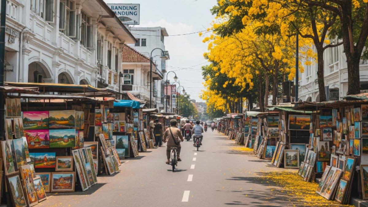 Kalahkan Bogor, Depok, Bekasi, inilah peringkat 1 kota termaju di Provinsi Jawa Barat versi IDSD 2024, dijuluki Paris van Java yakni Bandung (ilustrasi)