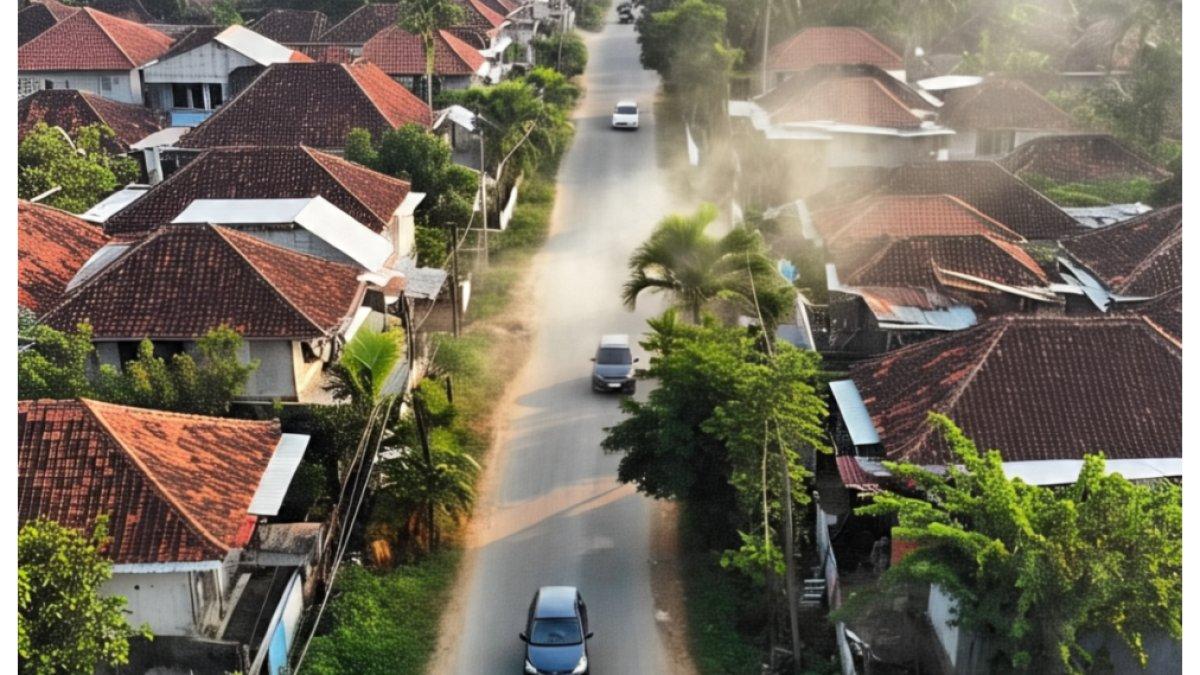 Ilustrasi Bangka Belitung yang sepi penduduk.