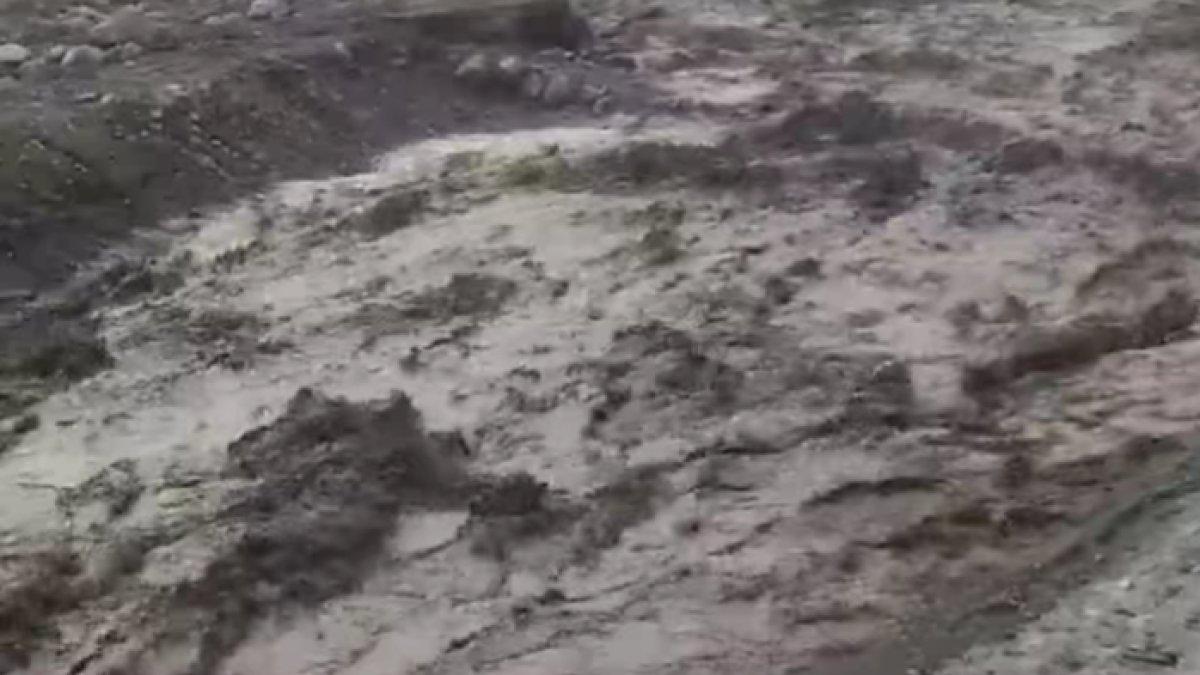 Banjir lahar Gunung Semeru di Lumajang, Rabu (31/1/2024)