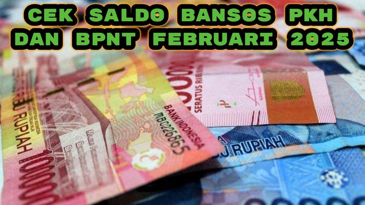 PENCAIRAN BANSOS - Ilustrasi Uang. Bansos PKH dan BPNT ini cair bersamaan untuk periode Januari-Maret 2025 pada bulan Februari 2025.