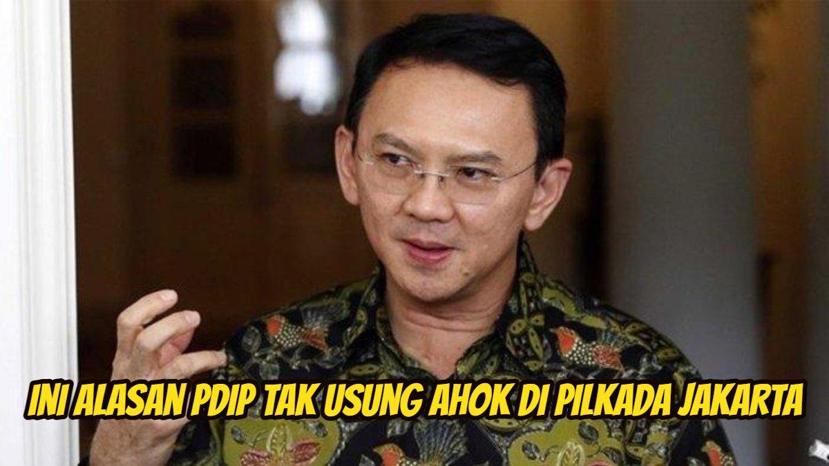 Basuki Tjahaja Purnama (Ahok) tak diusung PDIP di Pilgub Jakarta