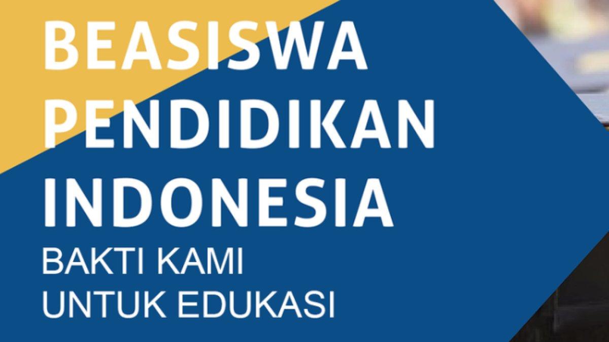 Beasiswa Pendidikan Indonesia 2023.
