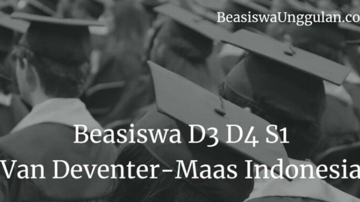 Beasiswa Van Deventer-Maas Indonesia.