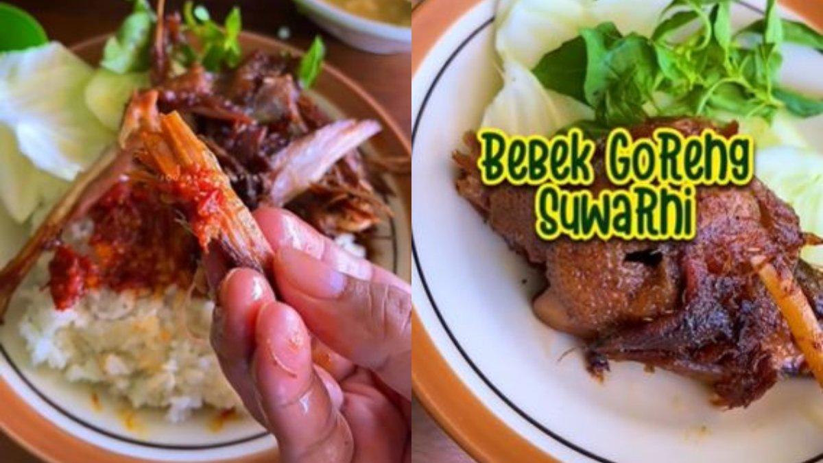 WISATA DI KLATEN - Bebek Goreng Suwarni. Inilah wisata warung Bebek Goreng Legendaris di Klaten Jawa Tengah, jadi langganan wisatawan luar kota.