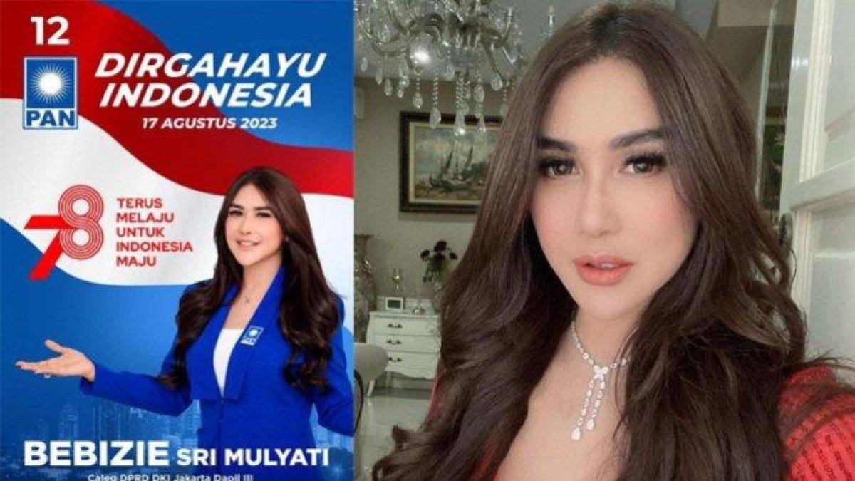 Bebizie maju sebagai caleg DPRD DKI Jakarta dari Partai Amanat Nasional (PAN) Dapil DKI Jakarta 3. Perolehan suara biduan bernama asli Sri Mulyati di Pileg 2024 ternyata cukup fantastis.