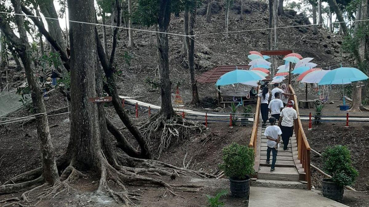 WISATA DI PACITAN - Beiji Park, salah satu tempat wisata baru di Kabupaten Pacitan dan telah dibuka kembali untuk umum.