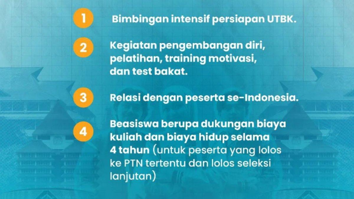 Benefit Beasiswa Perintis 2024.