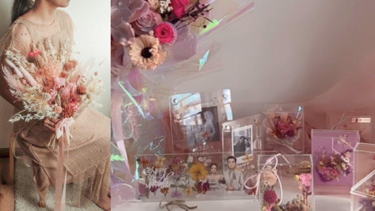 Berawal dari hobi, kini sukses menjadi pebisnis kerajinan bunga kering, raup cuan fantastis