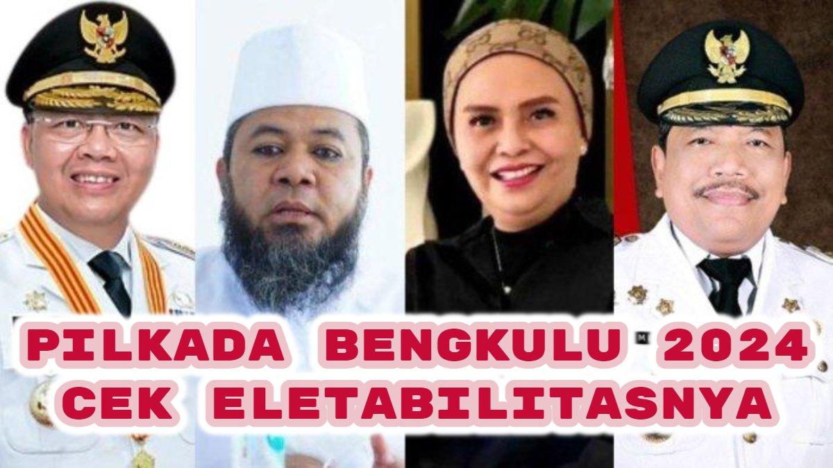 Berikut pengundian nomor urut di Pilkada Bengkulu 2024, Helmi Hasan Nomor Urut 1, Rohidin Mersyah Nomor Urut 2, cek elektabilitasnya