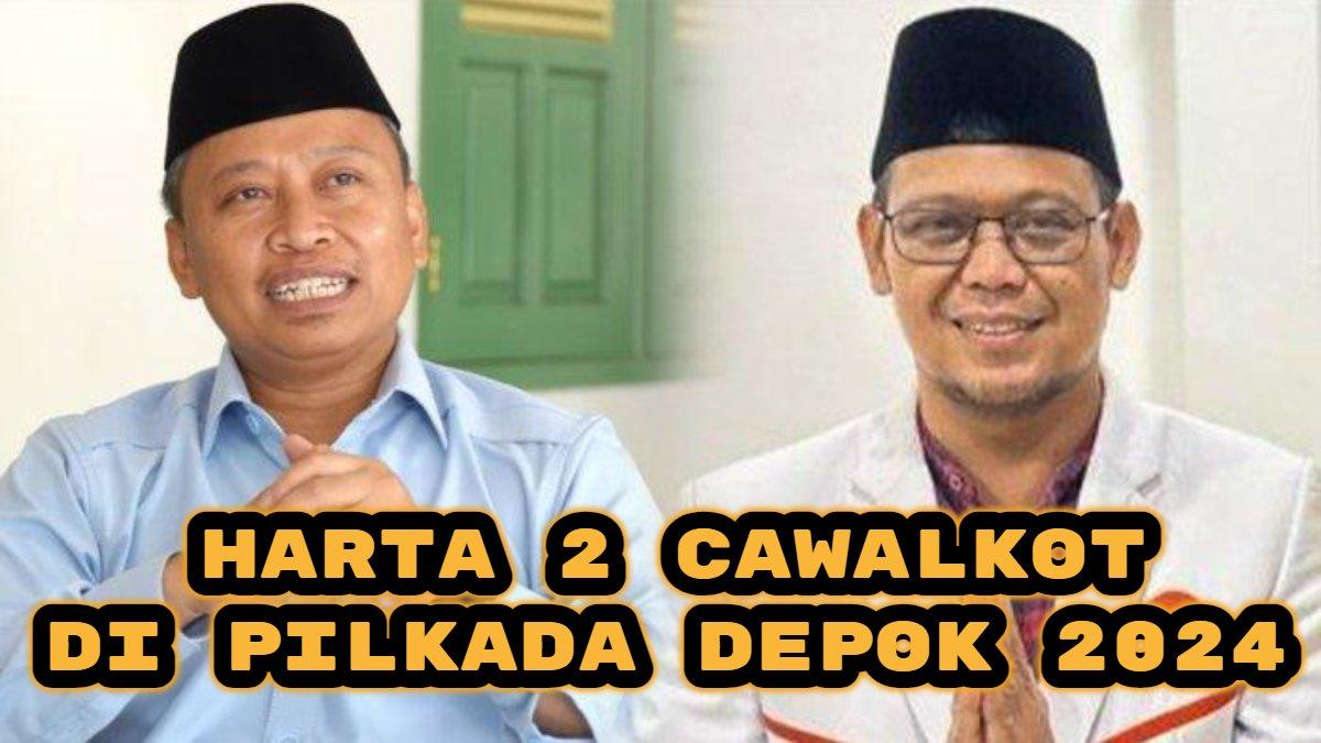 Berikut perbandingan harta kekayaan dua calon Wali Kota di Pilkada Depok 2024, Imam Budi Hartono VS Supian Suri, siapa terkaya?