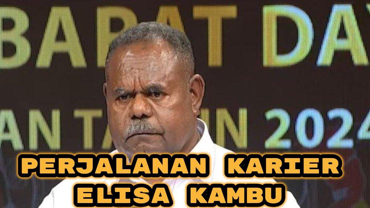 PROFIL ELISA KAMBU - Berikut perjalan karier Elisa Kambu Gubernur Papua Barat Daya yang dilantik Prabowo Subianto.