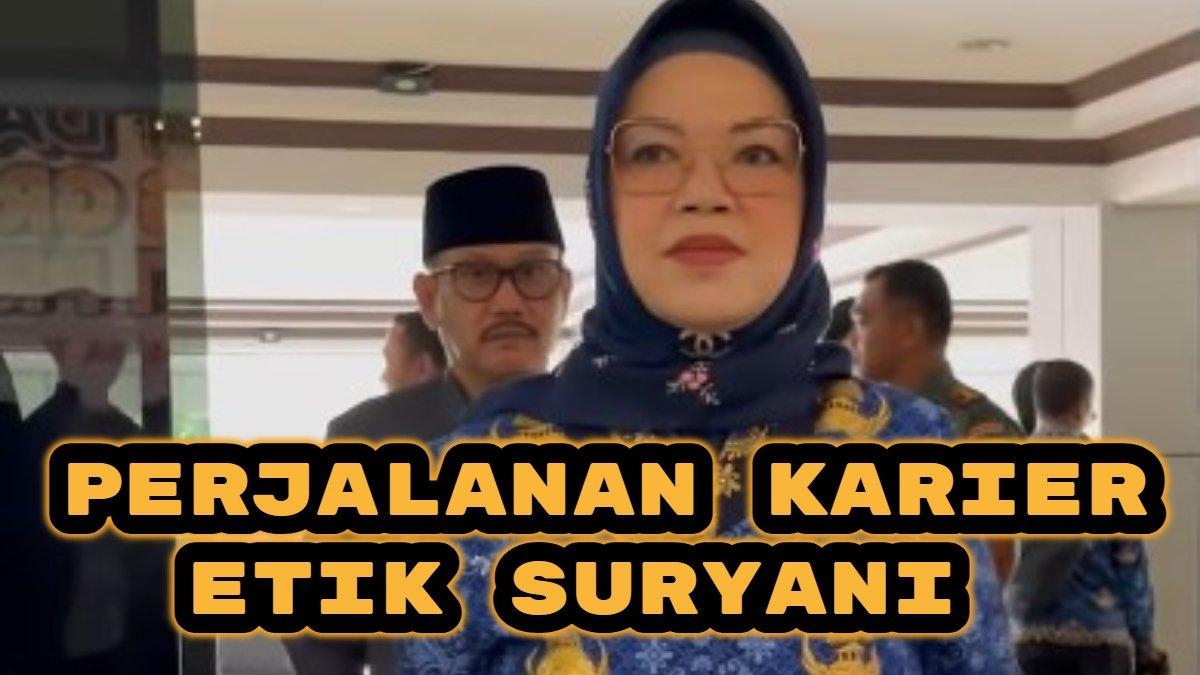 BUPATI SUKOHARJO - Berikut perjalanan karier Etik Suryani Bupati Sukoharjo yang dilantik Prabowo Subianto.