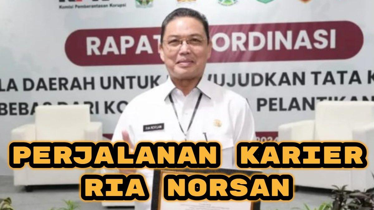 GUBERNUR KALIMANTAN BARAT - Berikut perjalanan karier Ria Norsan Gubernur Kalimantan Barat yang dilantik Prabowo Subianto.