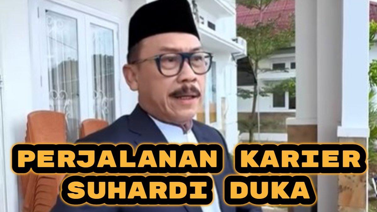 GUBERNUR SULBAR - Berikut perjalanan karier Suhardi Duka Gubernur Sulawesi Barat (Sulbar) yang dilantik Prabowo Subianto.