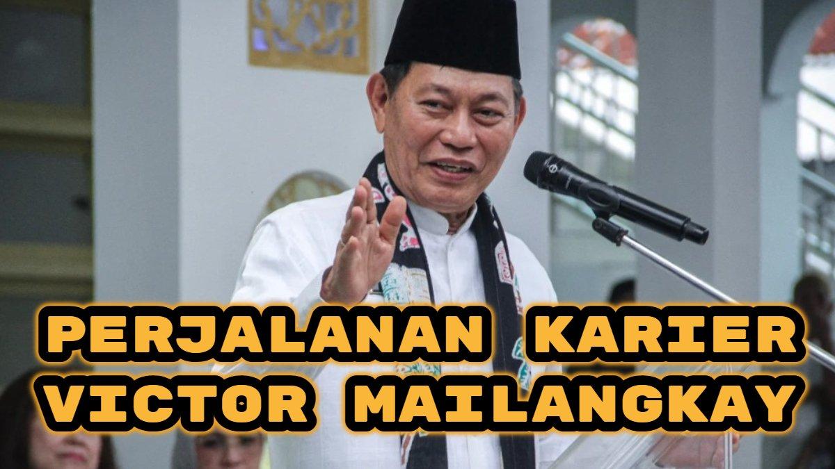 WAKIL GUBERNUR SULUT - Berikut perjalanan karier Victor Mailangkay Wakil Gubernur (Wagub) Sulawesi Utara (Sulut) yang dilantik Prabowo Subianto.