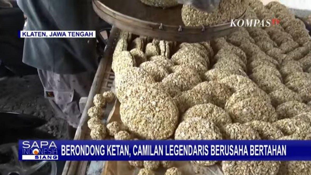 KULINER KLATEN: Berondong ketan yang manis dengan gula merah di Klaten