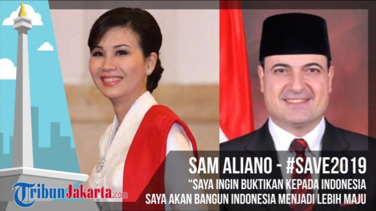 Sam Aliano dan Veronica Tan