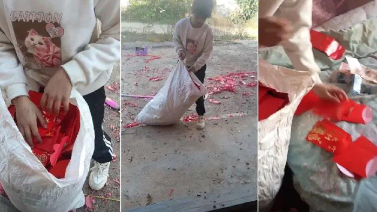 Bocah berkeliling desa untuk meminta angpau dari para warga.