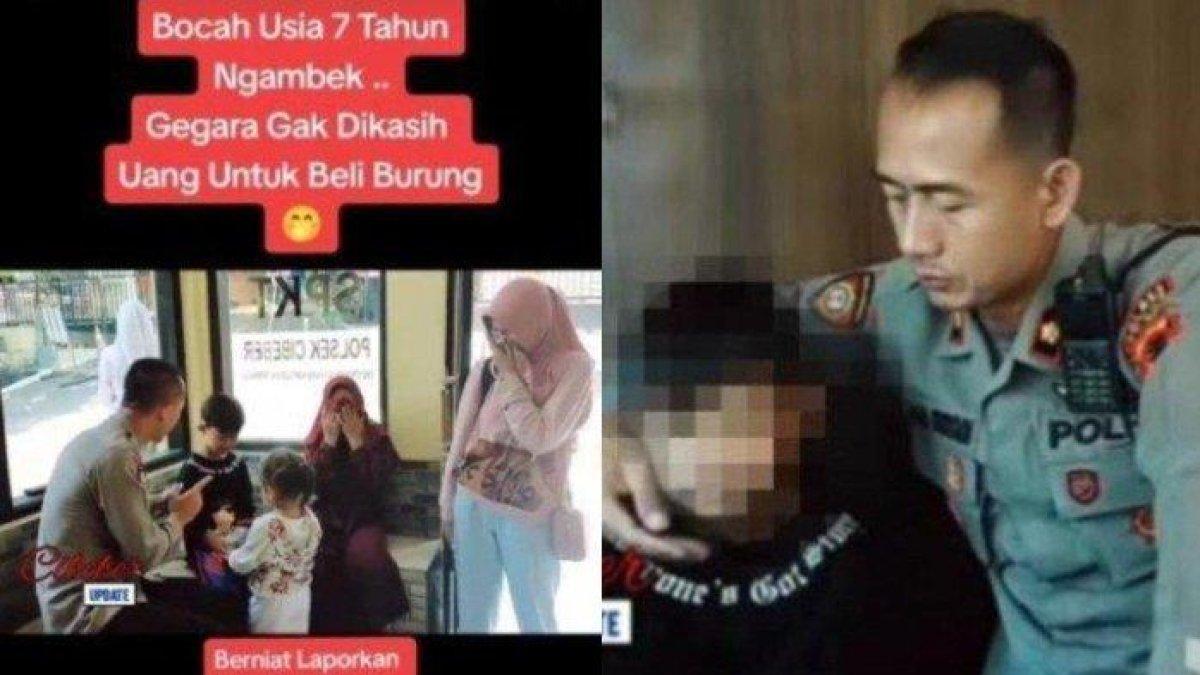 Bocah tujuh tahun nekat melaporkan ibunya ke polisi, ngambek tak diberikan uang untuk beli burung