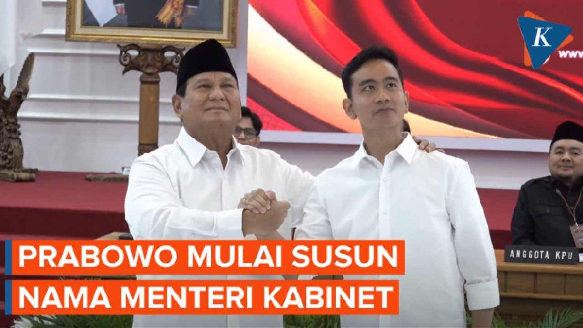 Bocoran menteri kabinet Prabowo