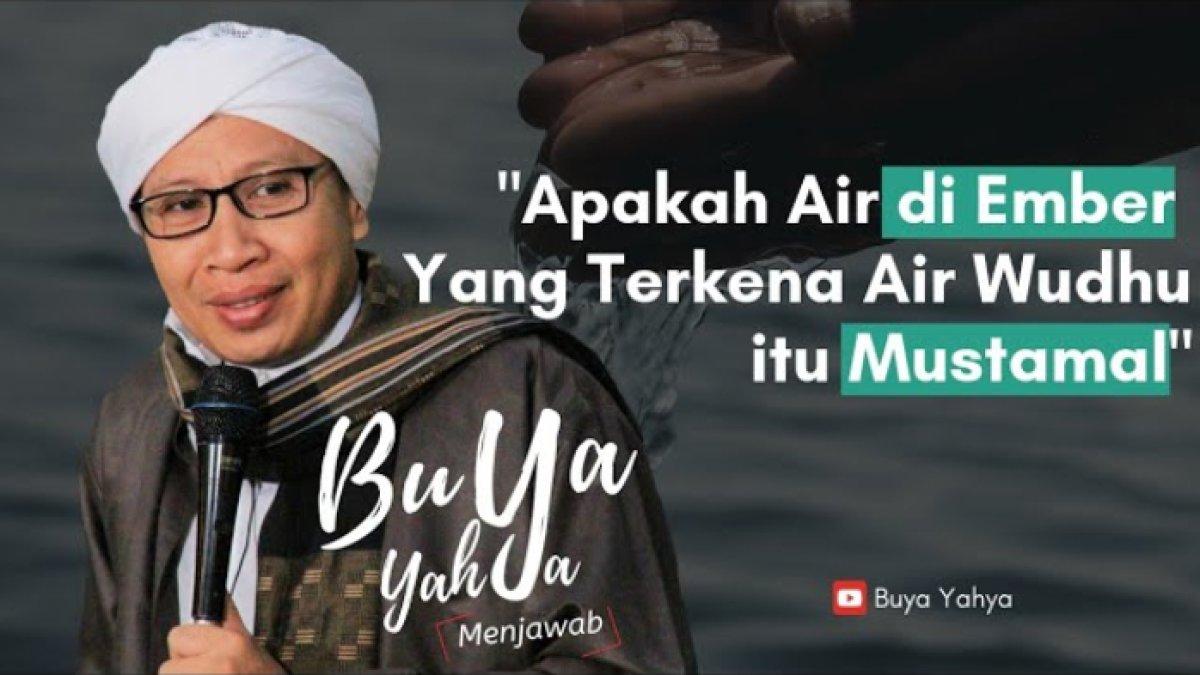 Bolehkah air di ember yang sudah terkena percikan air wudhu digunakan untuk berwudhu lagi?