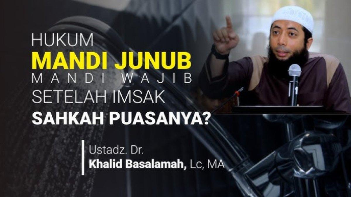 Bolehkah sahur dulu baru mandi wajib saat masih junub