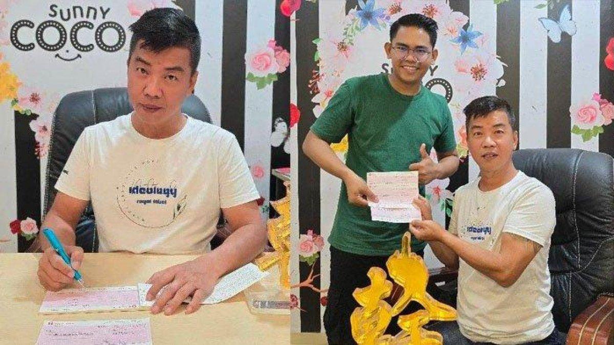 Bos beri karyawan THR Rp 32 juta plus libu 1 minggu.